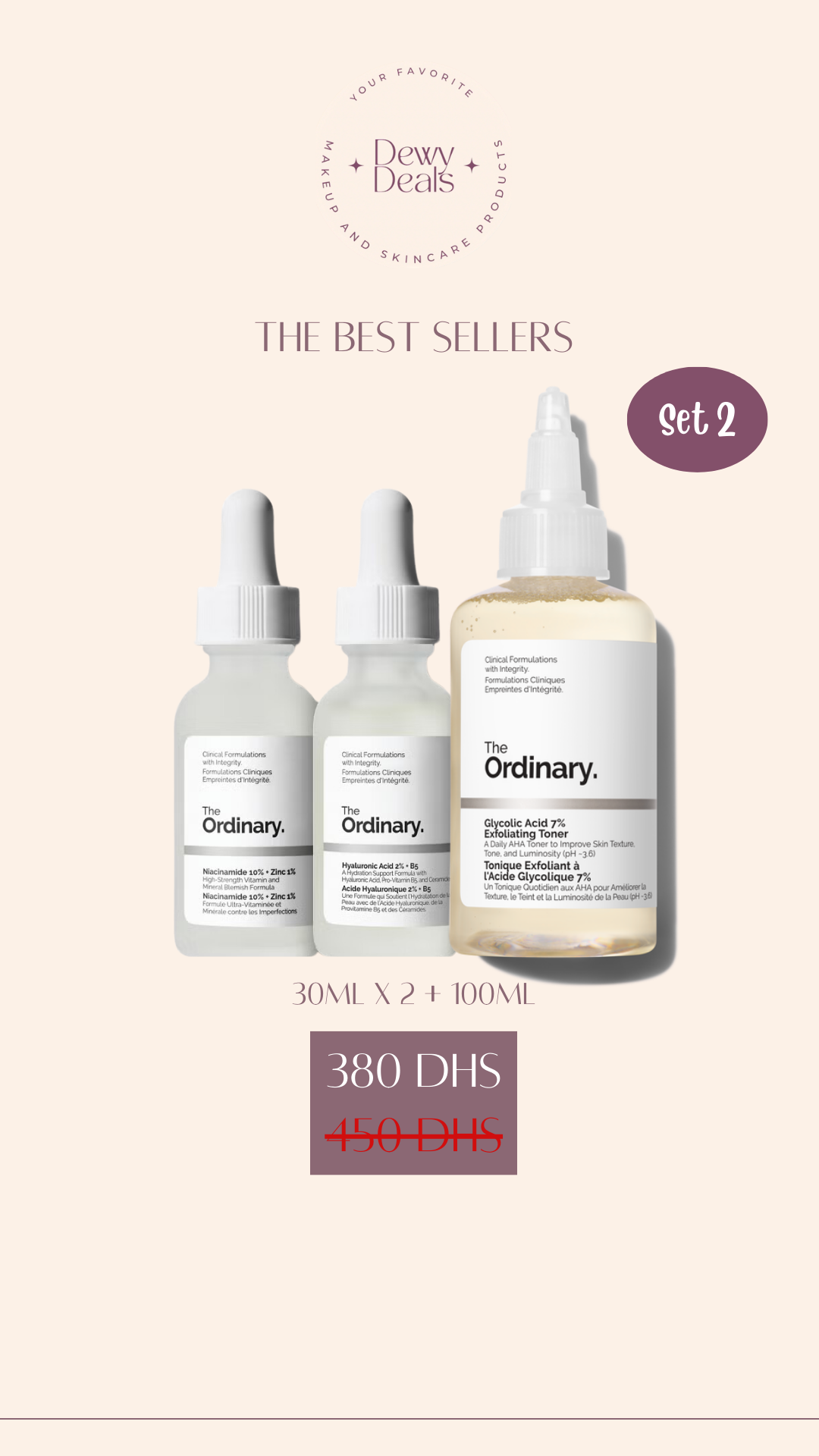 The ordinary - Saver sets