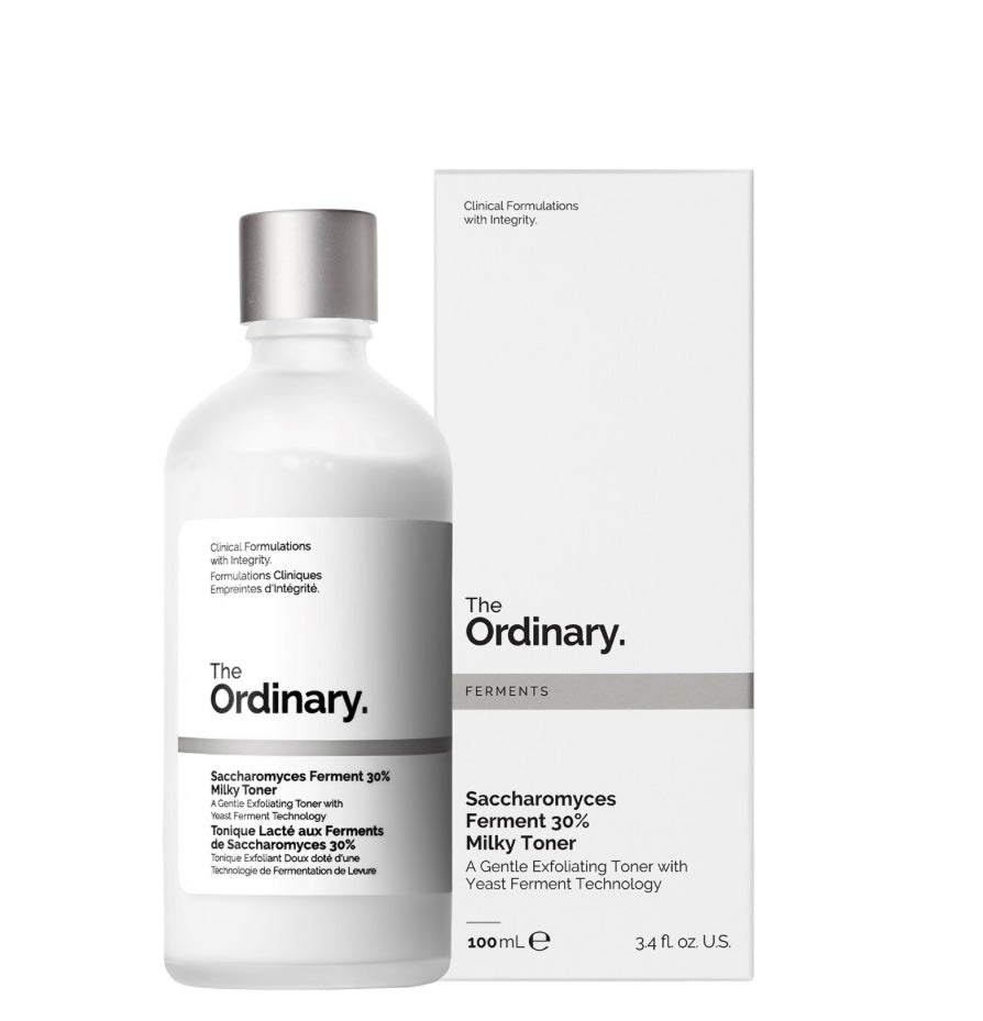 The ordinary - Tonique Lacté aux Ferments de Saccharomyces 30% - Tonique Exfoliant Doux