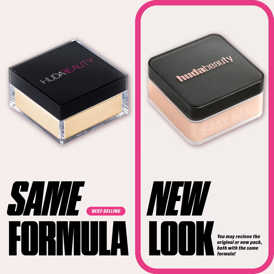 Loose powder huda beauty