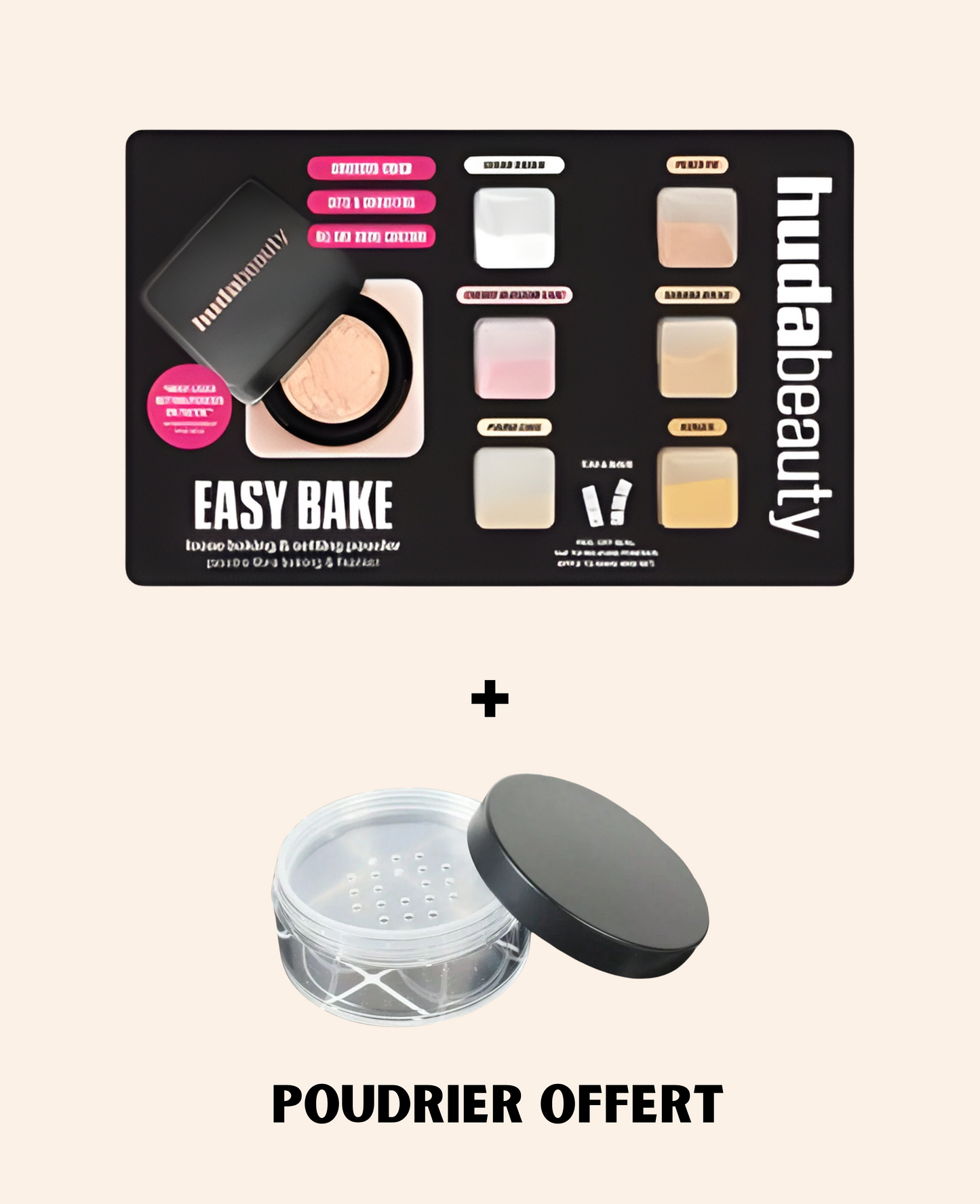 Huda beauty - Easy Bake Loose Powder shade finder