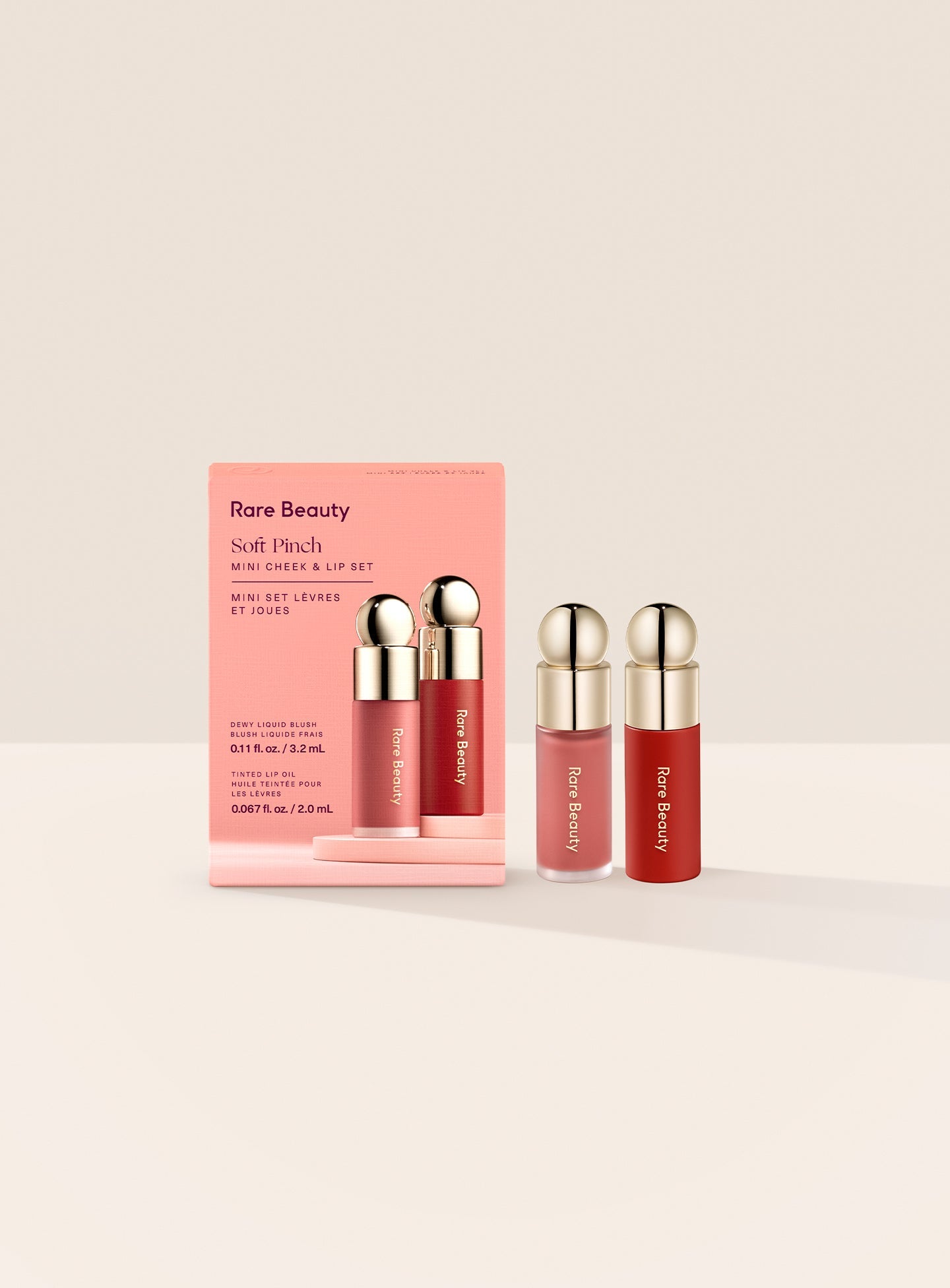 Rare beauty - mini set lèvres et joues