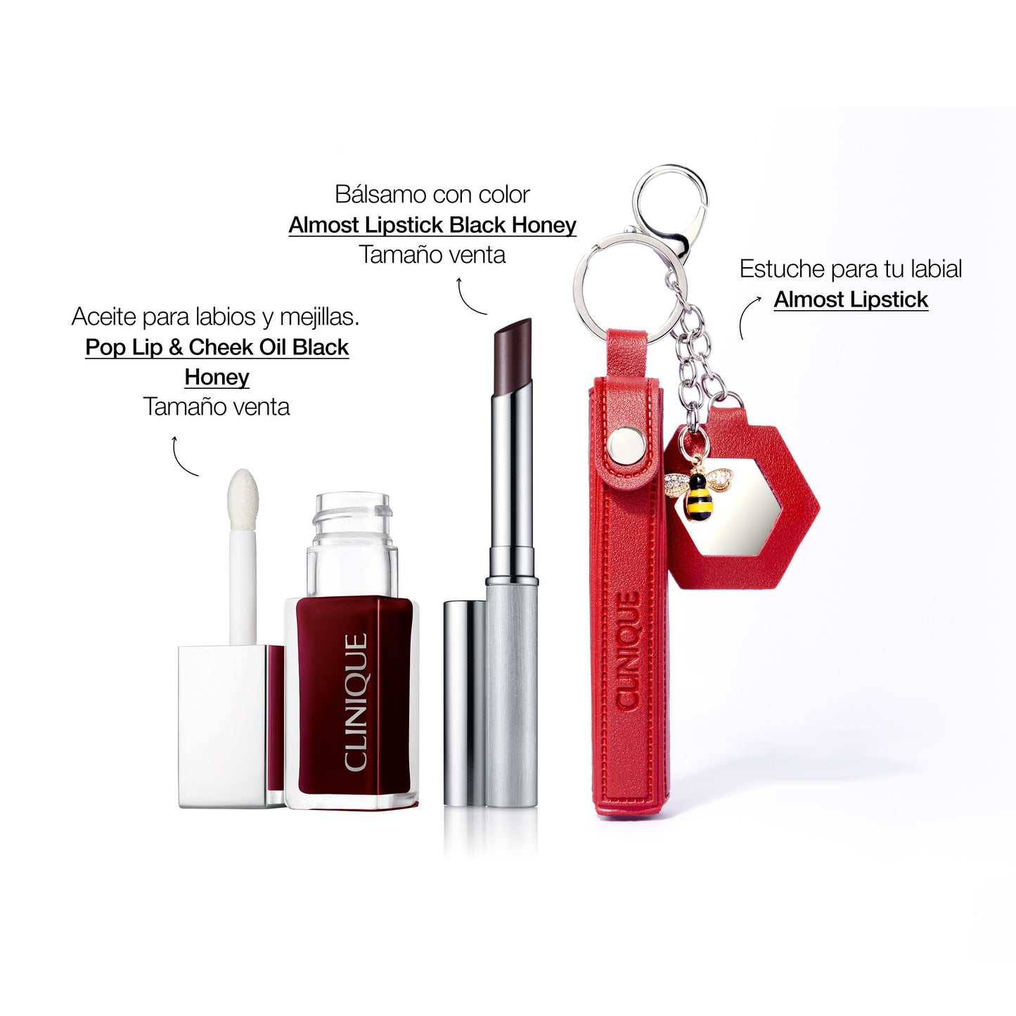 Clinique - Black honey lip and cheeks set