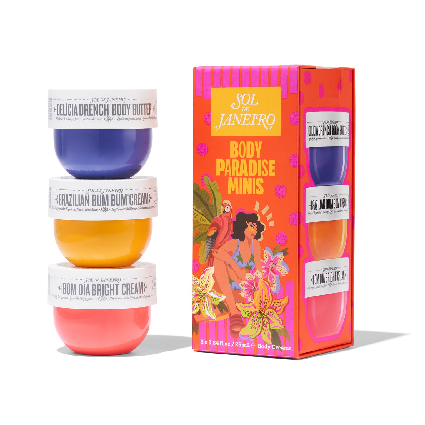 SOL DE JANEIRO - BODY PARADISE MINIS -25ml x 3