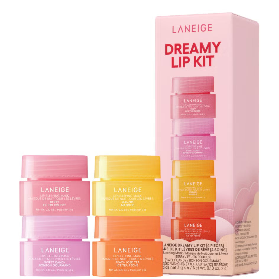LANEIGE - Lip sleeping mask set 3g x 4