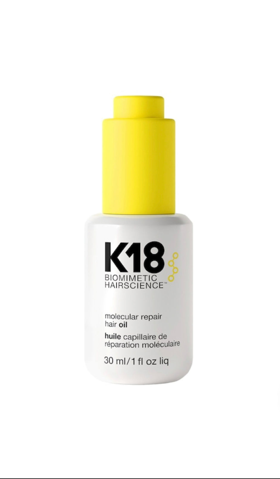 K18 - Molecular Repair Hair Oil - Huile Lisser Réparer Cheveux Abîmés