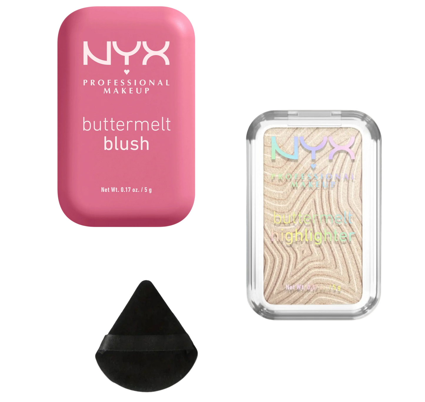 Dewy’s favourites - nyx blush and highlighter set