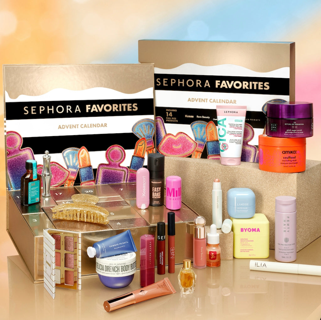 Sephora Favourite - Calendrier de l’Avent - 24 produits Maquillage, Soin, Capillaire et Parfum (valeur 6000dhs+)