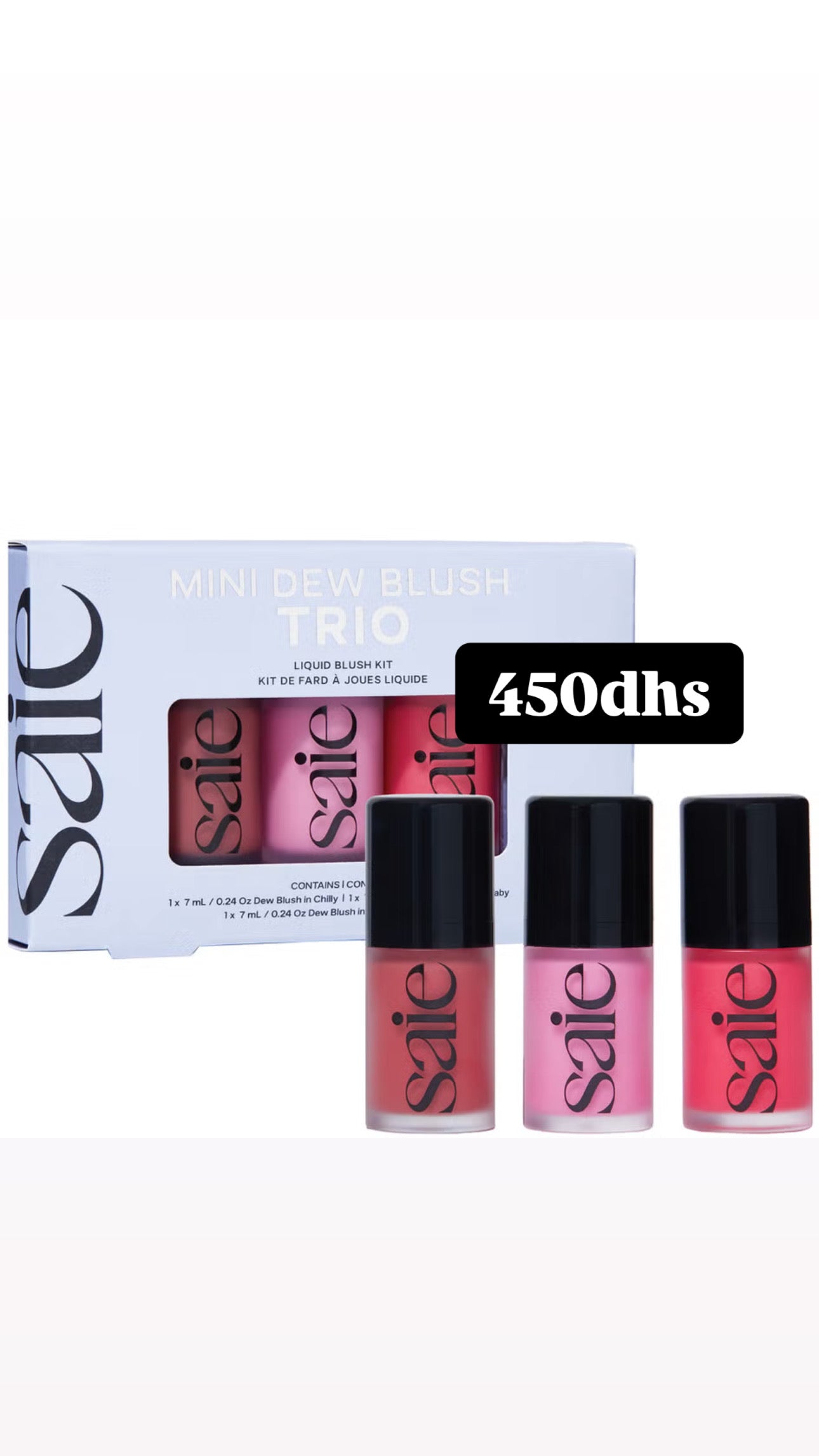 Saie - Mini Dew Blush TRIO
