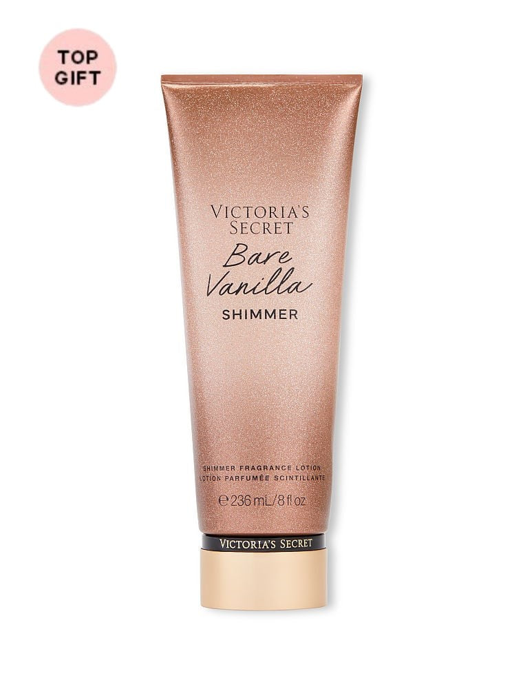 Victoria Secret - Lait pour le corps parfumée pailletée Bare Vanilla