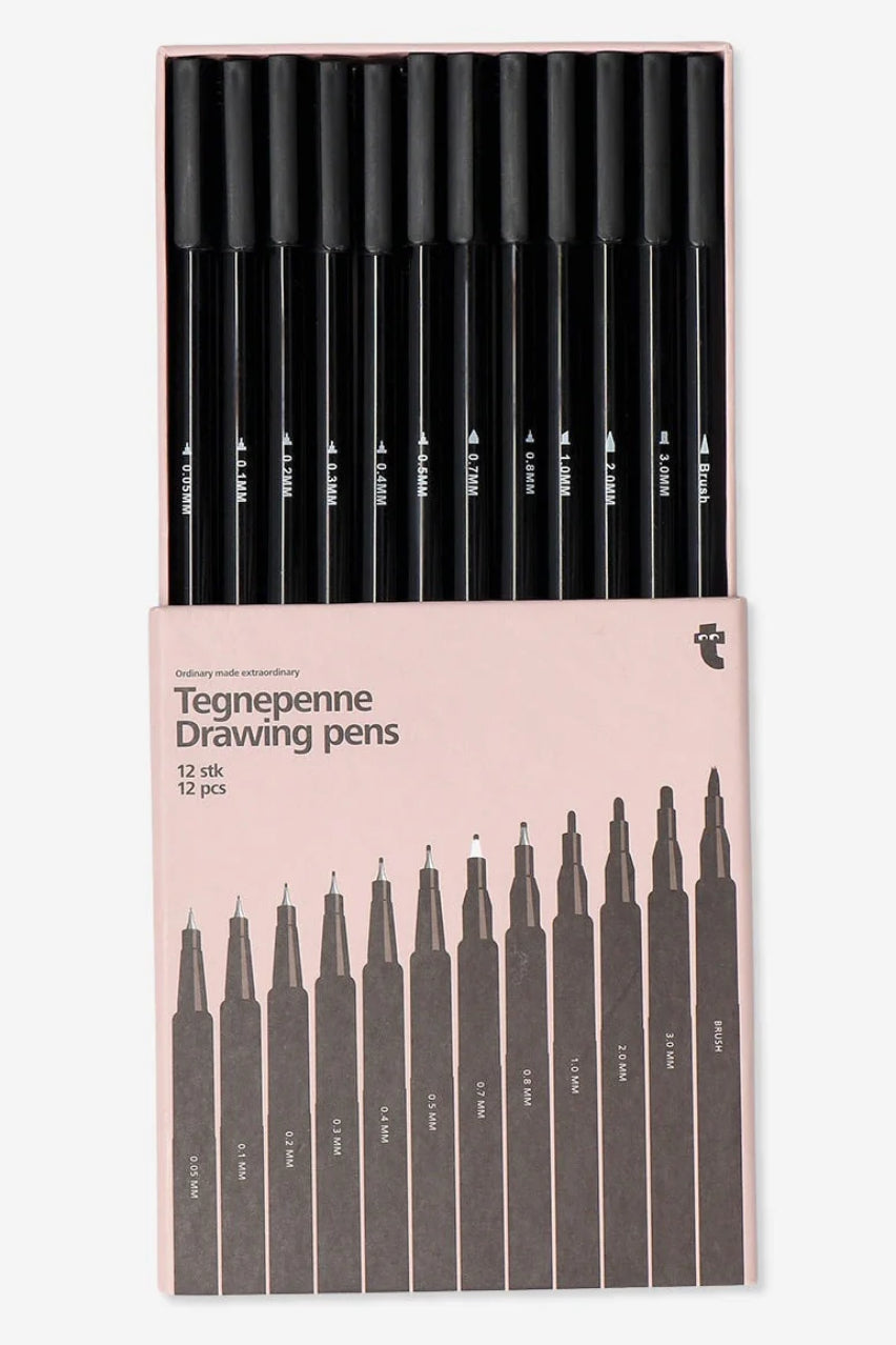 Stylos pour dessin 12pcs