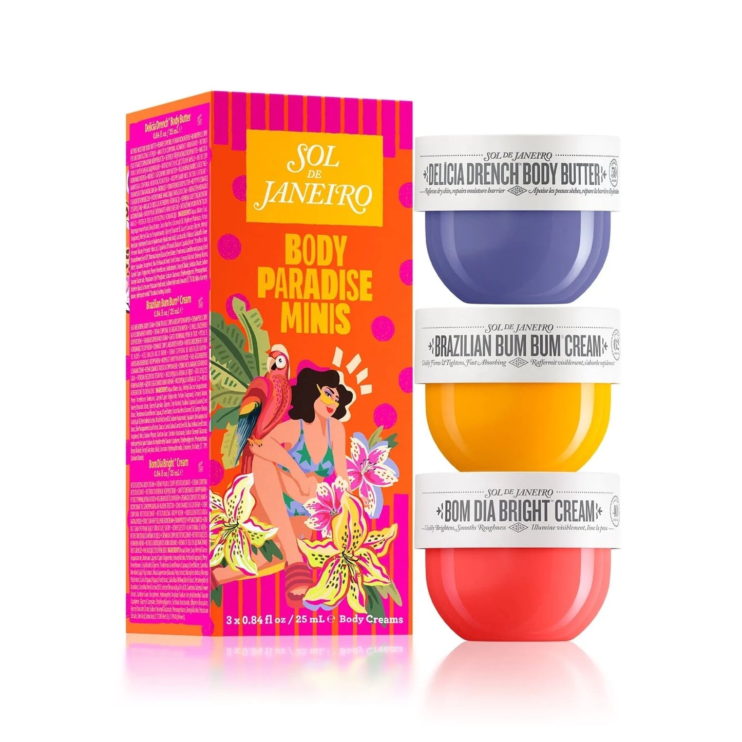 SOL DE JANEIRO - BODY PARADISE MINIS -25ml x 3