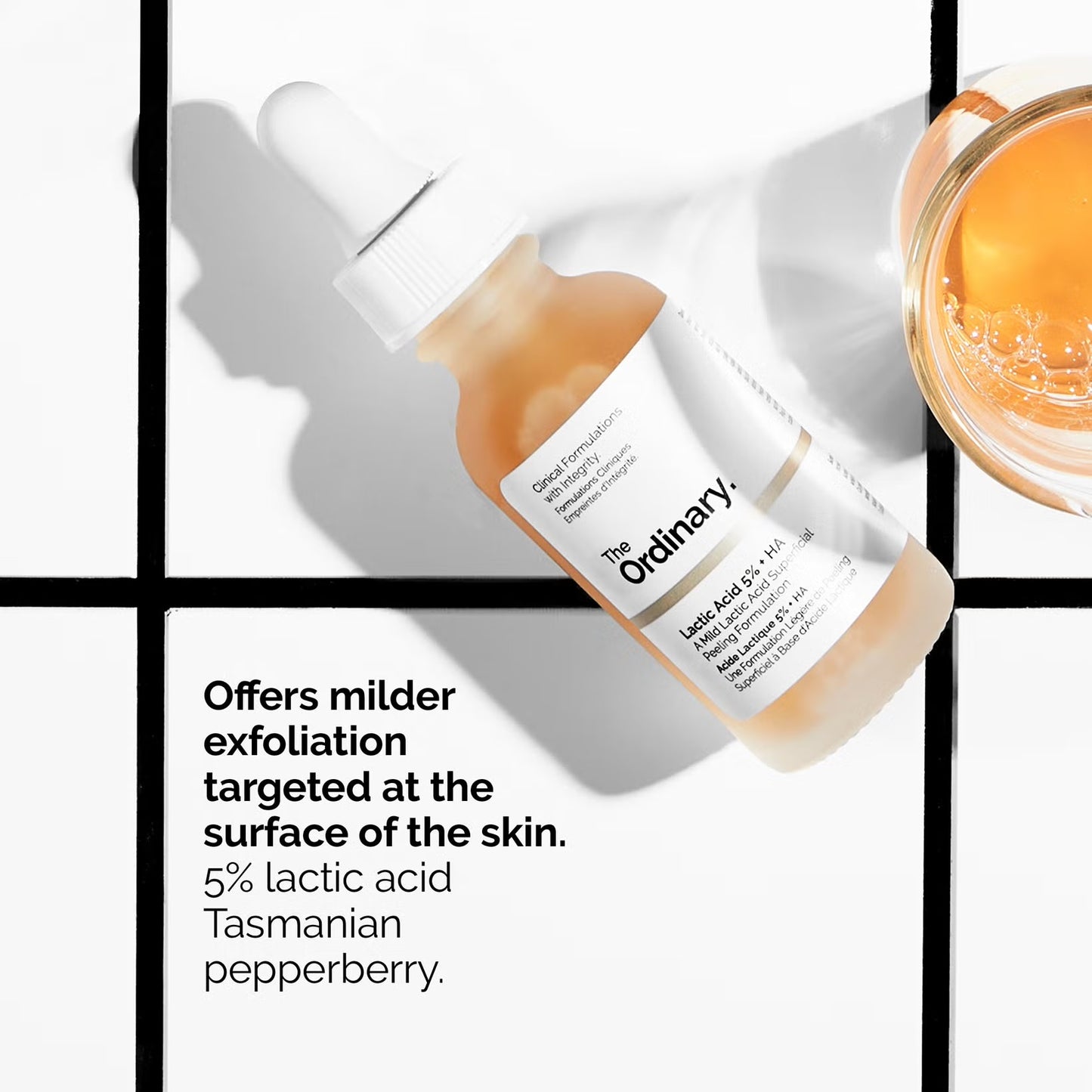 The Ordinary - Lactic Acid 5% + HA 2% Superficial Peeling Formulation 30ml