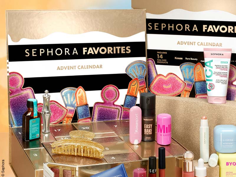 Sephora Favourite - Calendrier de l’Avent - 24 produits Maquillage, Soin, Capillaire et Parfum (valeur 6000dhs+)