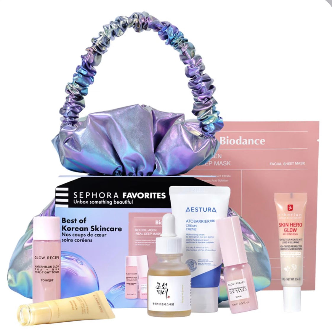 Sephora favorites - Best of Korean Skincare (valeur réelle 1400 dhs)