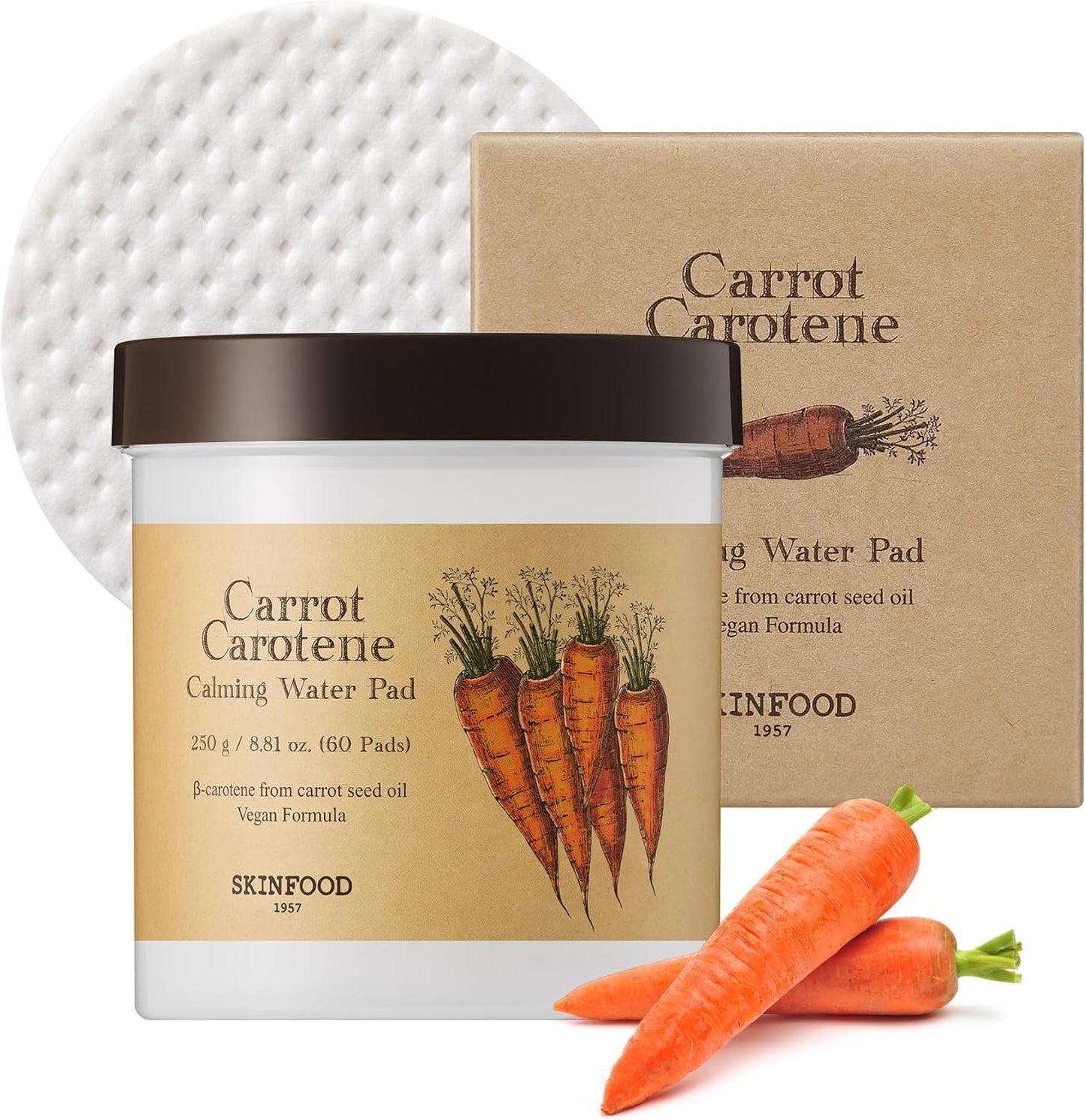 SKINFOOD - Carrot Carotene Calming Water Pad