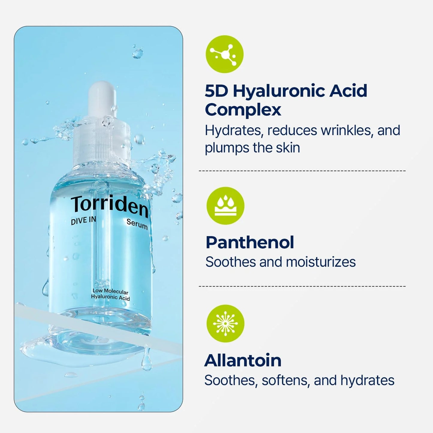 Torriden DIVE IN Hyaluronic Acid Serum (50ml)