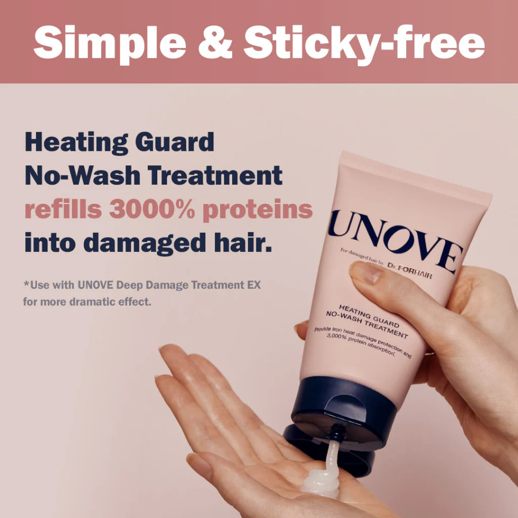 Dr.FORHAIR - UNOVE Heating Guard No-Wash Treatment (147ml + 40 ml)