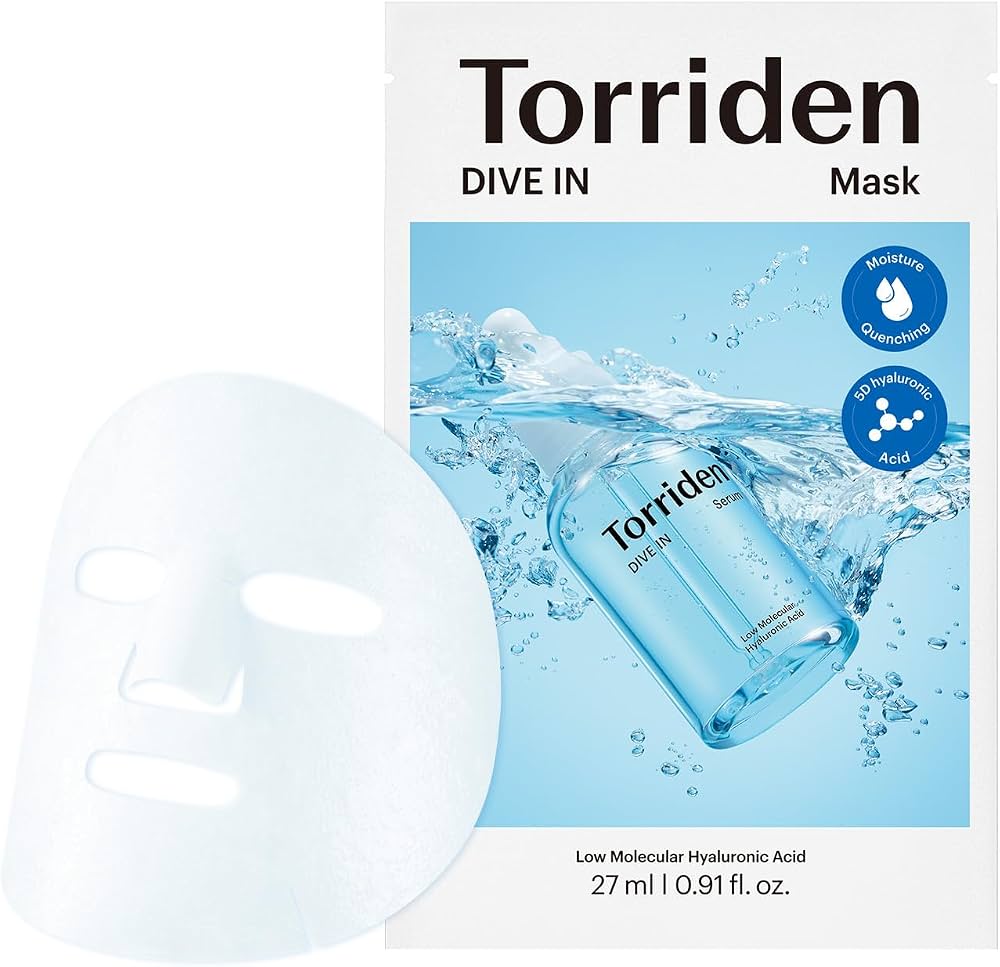 Torriden - DIVE IN Low Molecule Hyaluronic Acid Sheet Mask