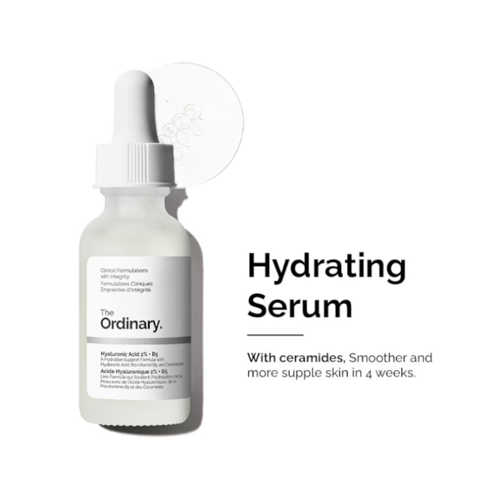The Ordinary Acide Hyaluronique 2% + B5 - Sérum Hydratant