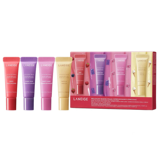 Laneige mini glowy balm set - 4 soins