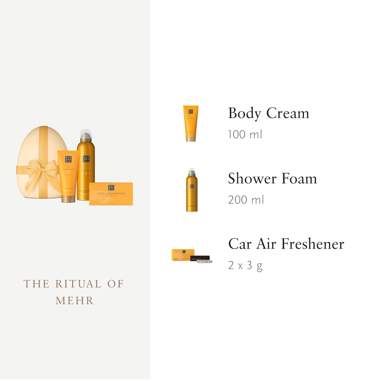 Rituals of mehr egg gift set
