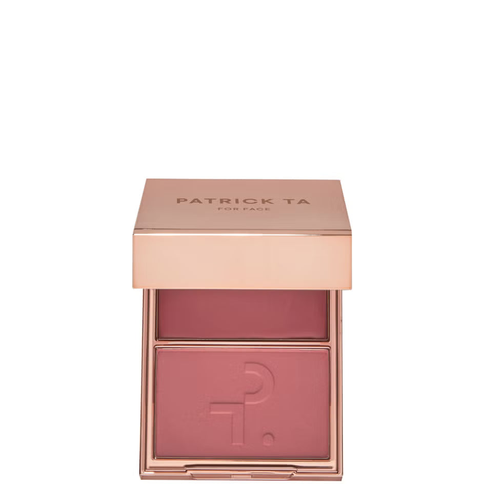 Patrick Ta - Double Take crème and powder Blush duo (shade:she goes to the gym)