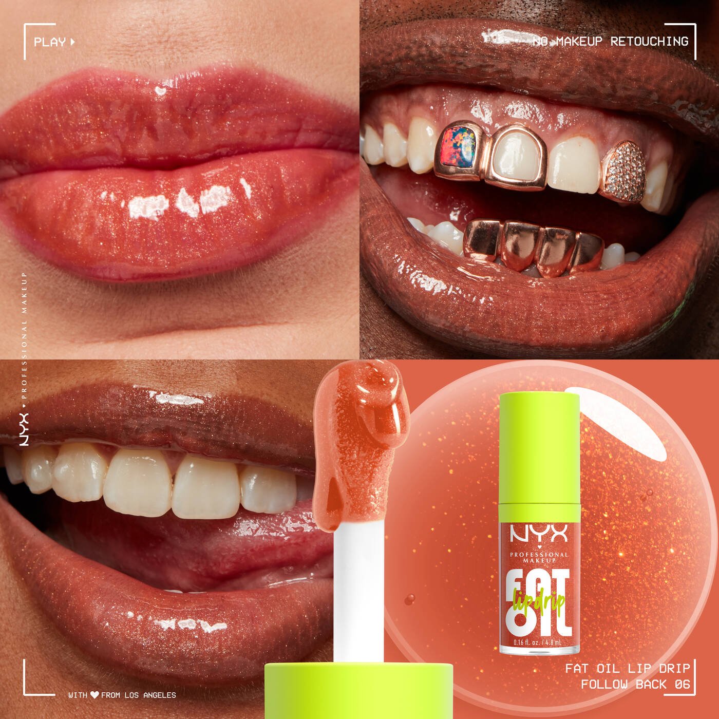 Nyx lip fat oil lip comb