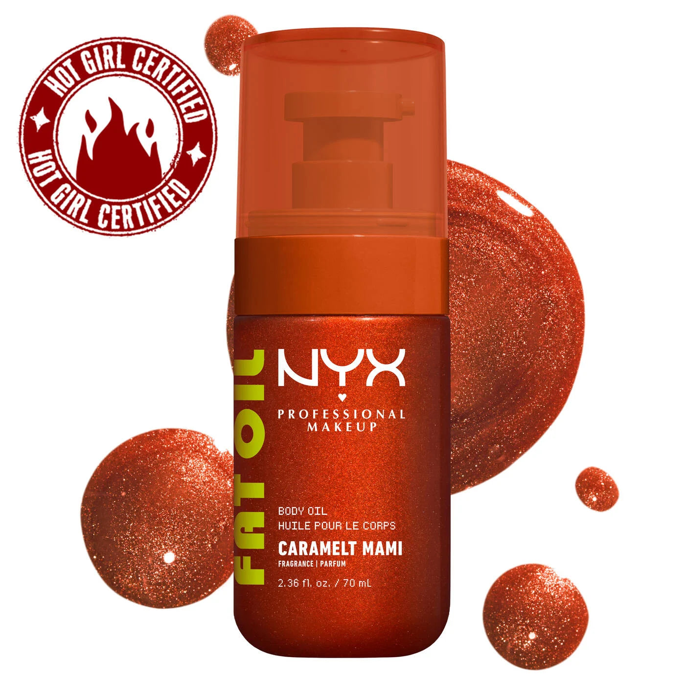 Nyx - Body oil Caramelt Miami