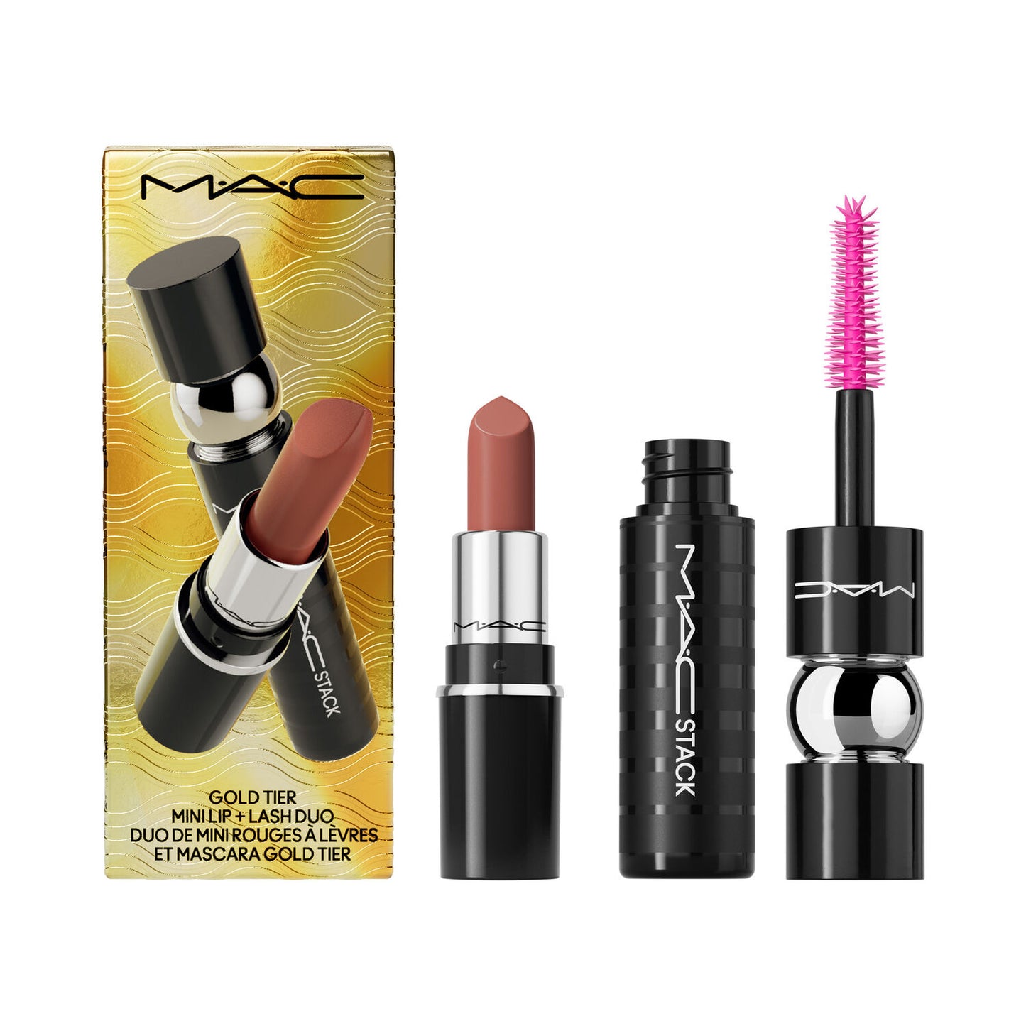 Mac - GOLD TIER MINI LIP + LASH DUO