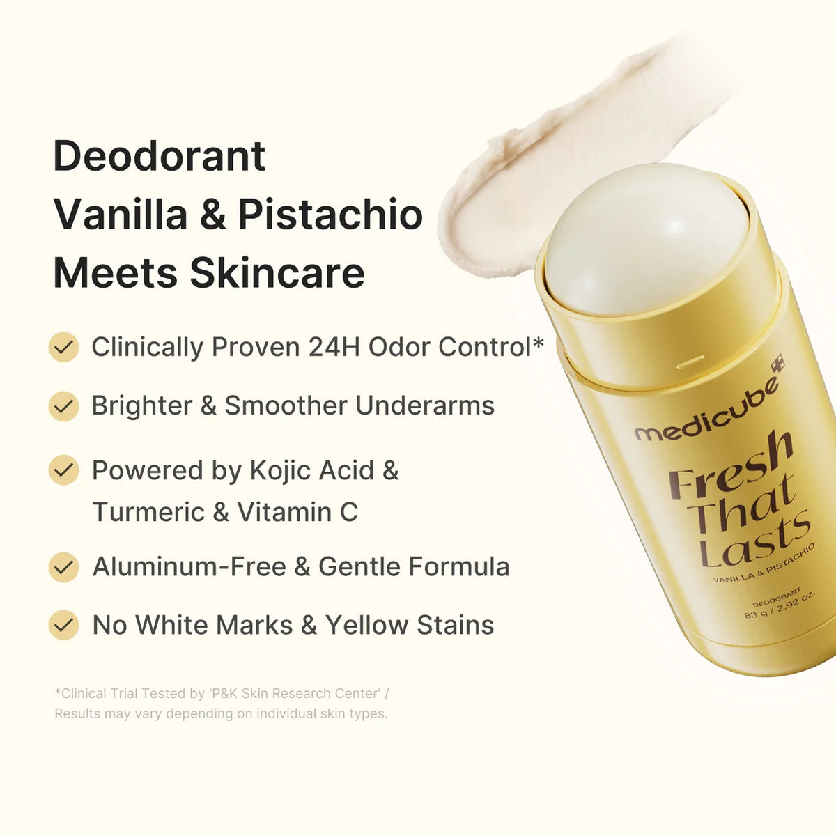 medicube - Vanilla & Pistachio Deodorant