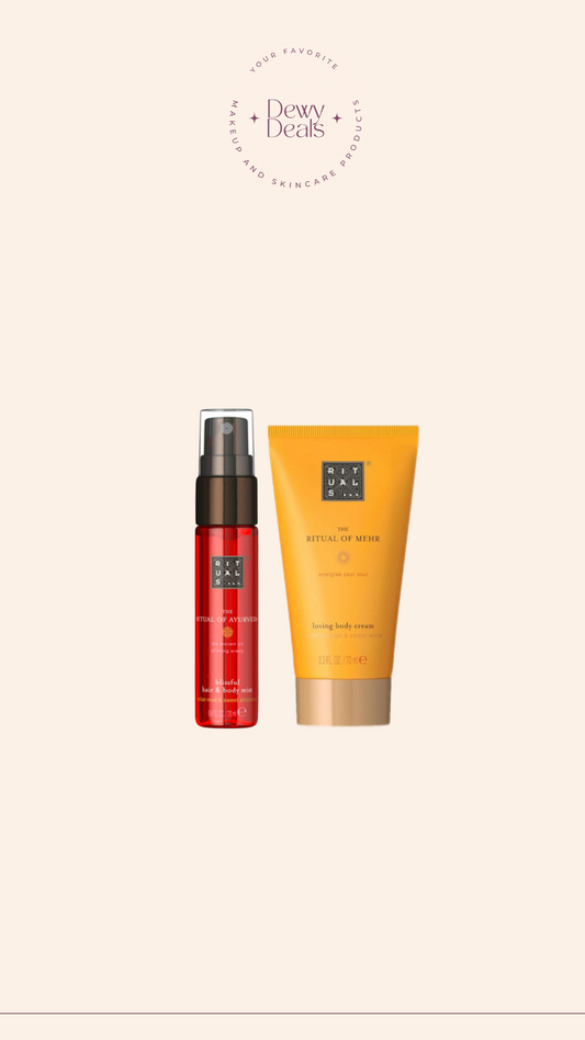 Rituals duo set ( body mist Ayurveda + body cream mehr)