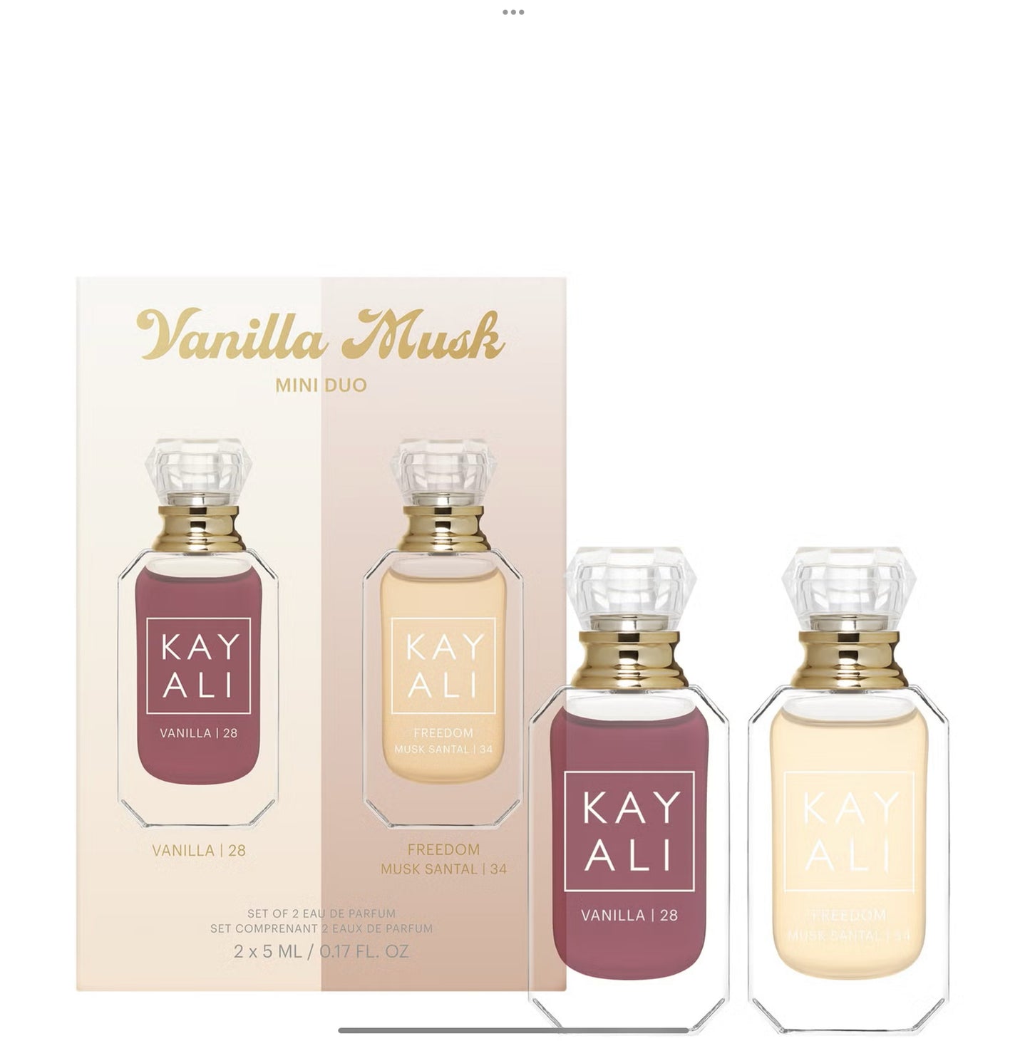 KAYALI Vanilla Musk Mini Duo 2 x 5ml