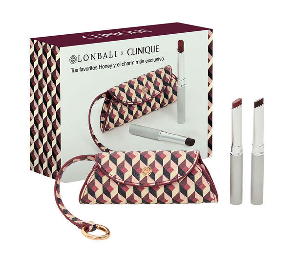 Clinique x Lonbali - Almost lipstick and charm kit