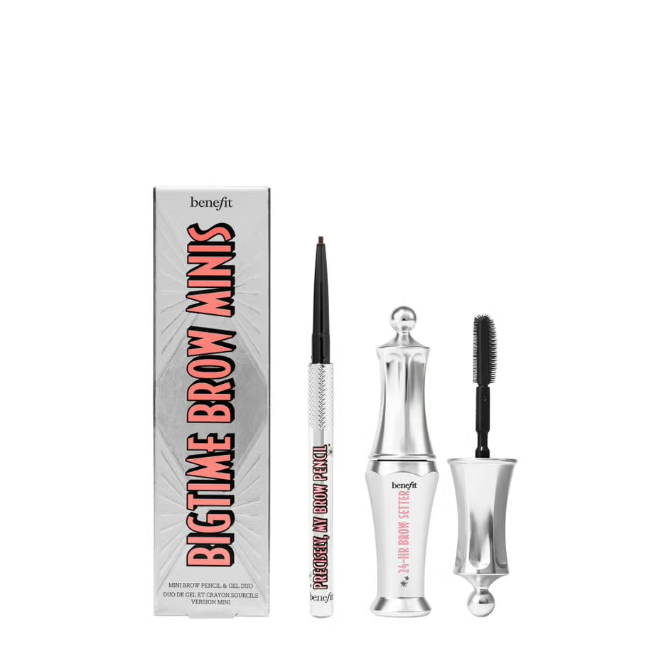 Benefit - Brow Minis - Precisely, My Brow Pencil and Gel Setter Duo - shade: Warm Black-Brown