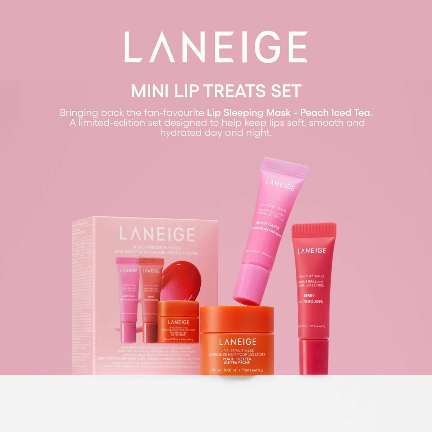 Laneige - mini lip treats set