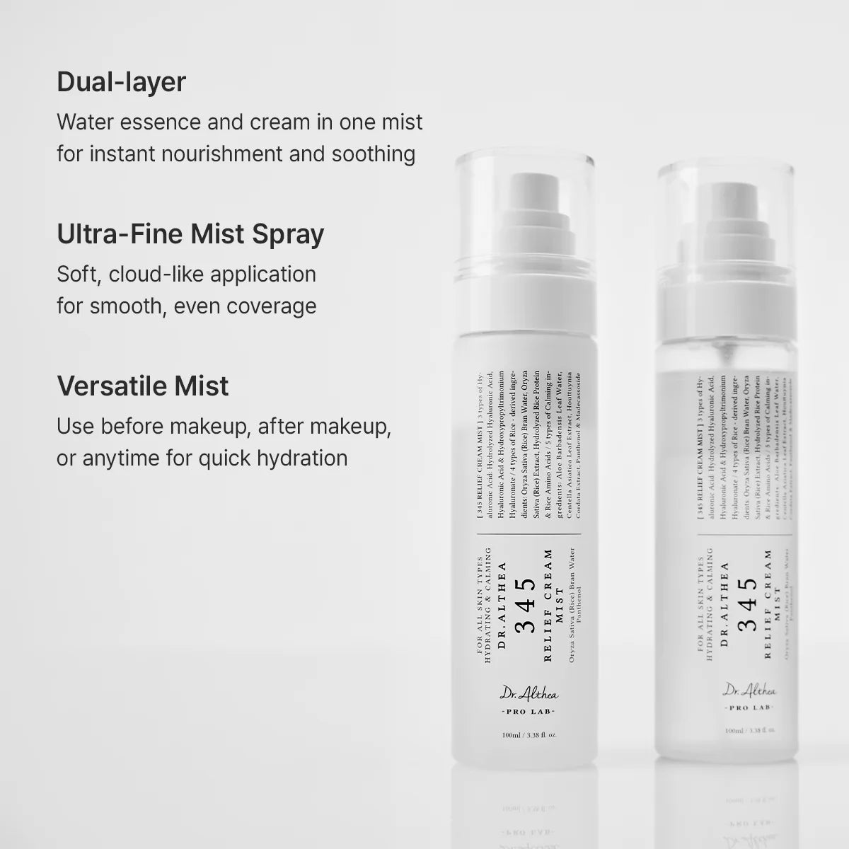 Dr. Althea - 345 Relief Cream Mist (100ml)