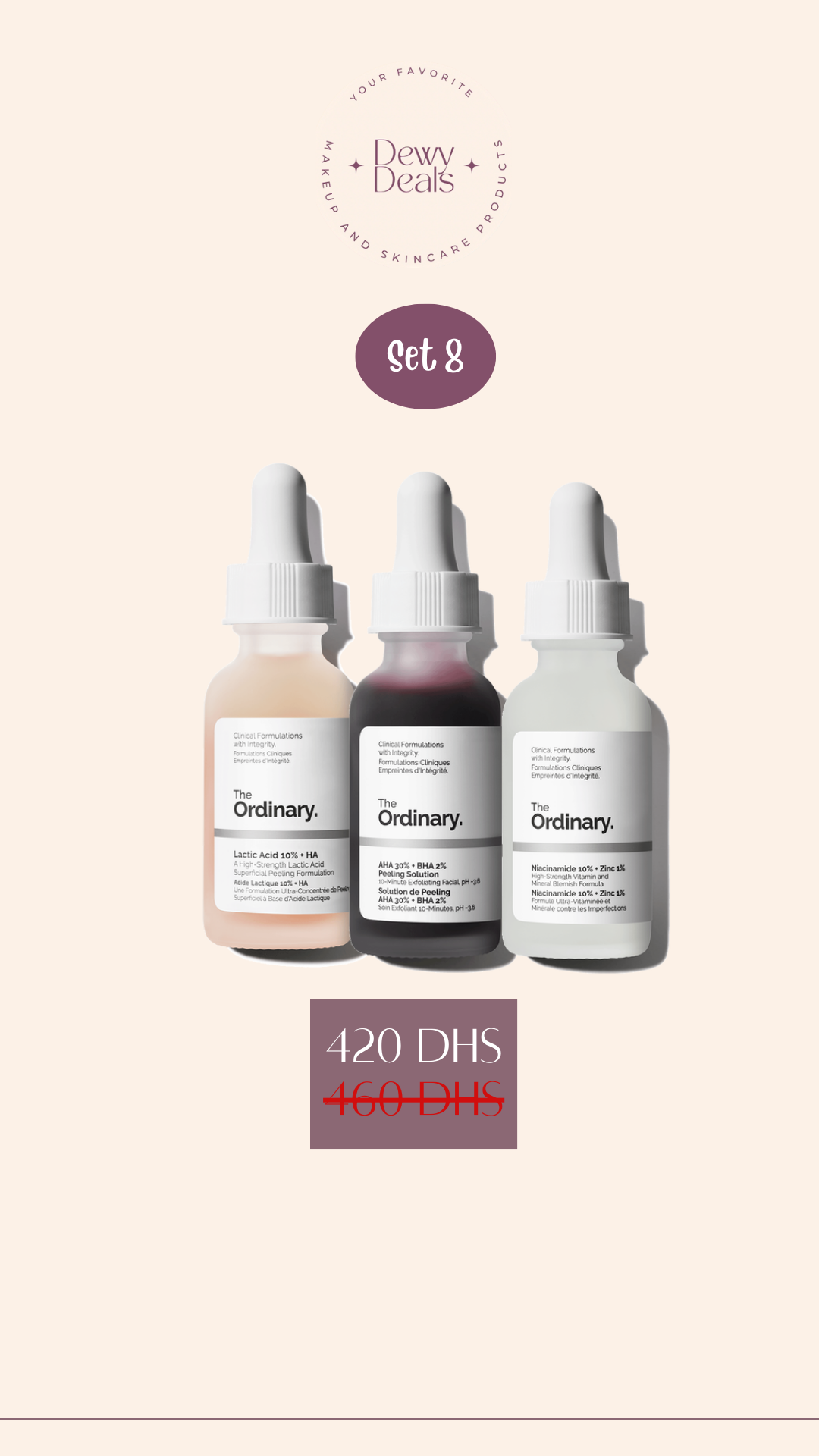 The ordinary - Saver sets