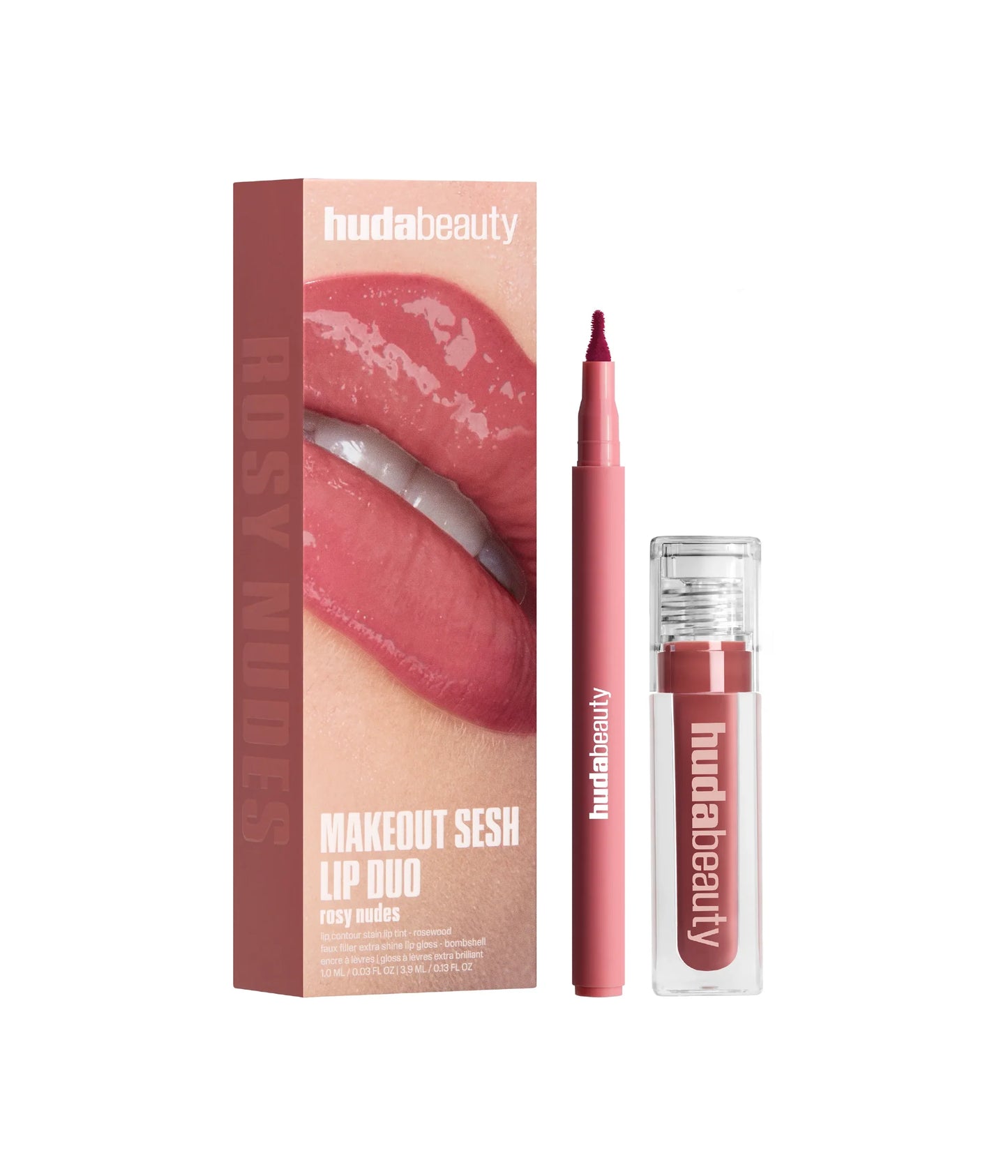 Huda beauty - Make out sesh Rosy nudes