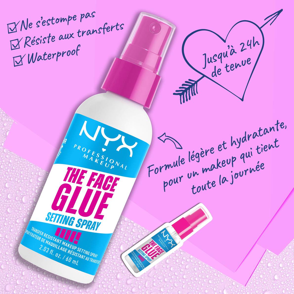 Nyx - the face glue setting spray