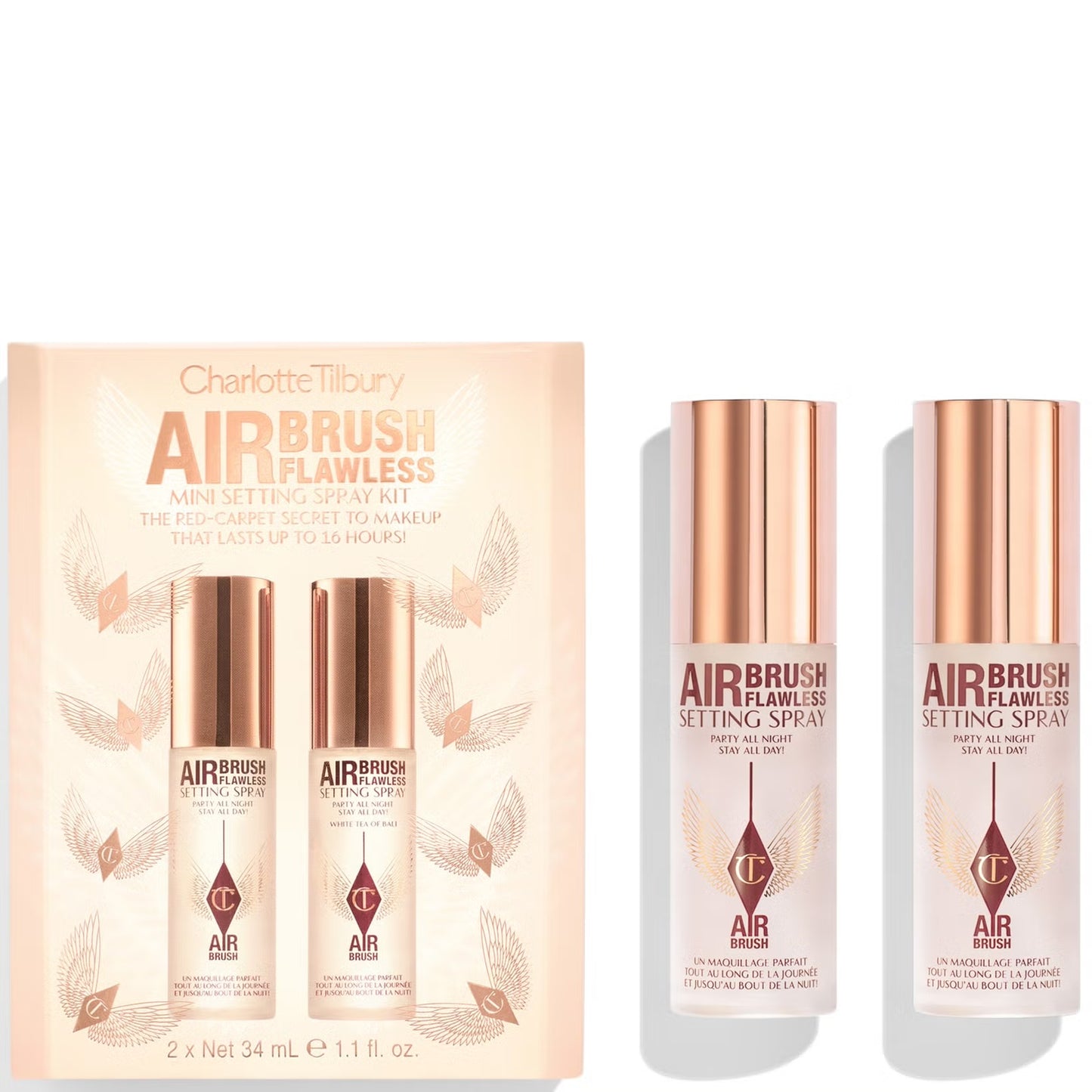 Charlotte Tilbury - Airbrush Flawless Setting Spray Set