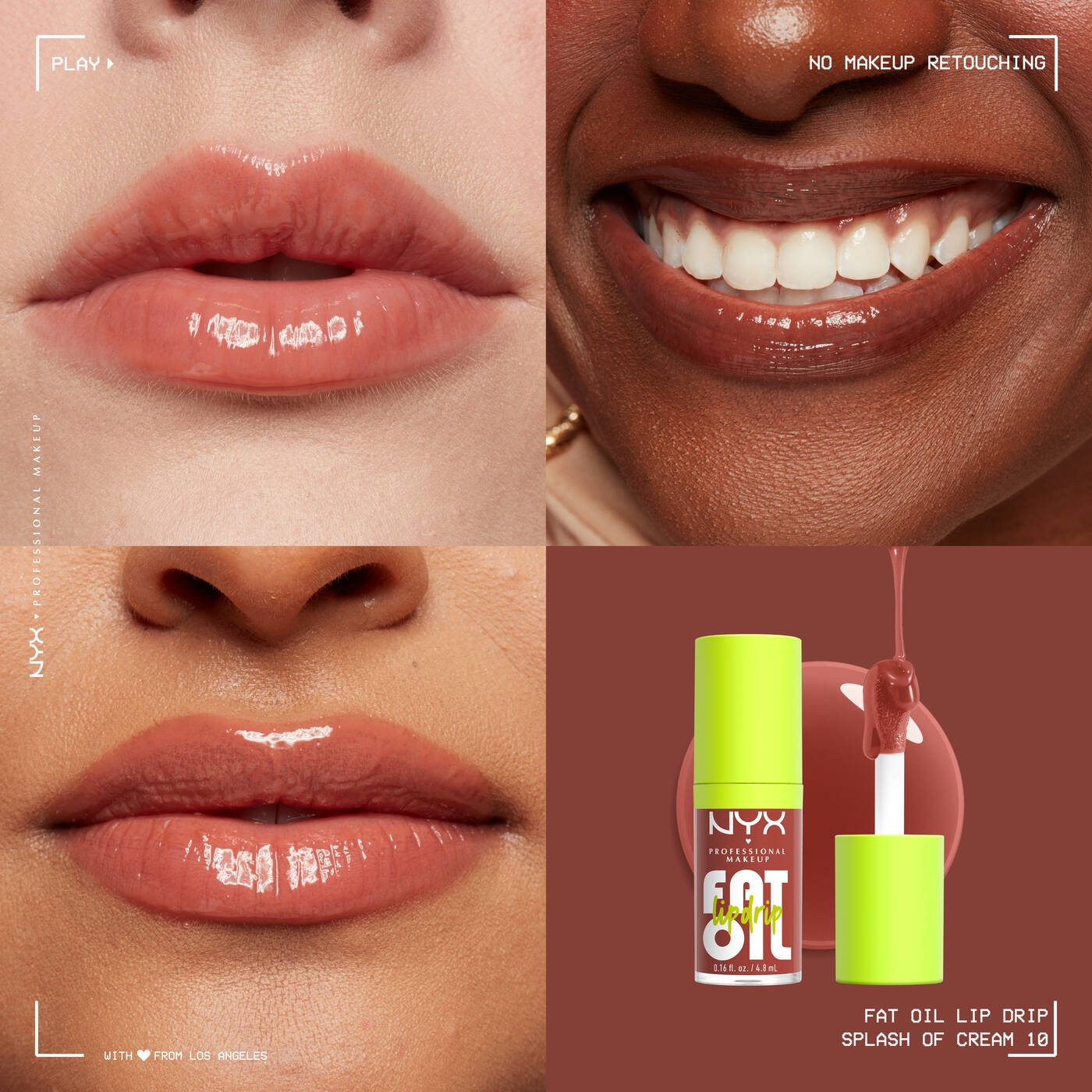 Nyx lip fat oil lip comb
