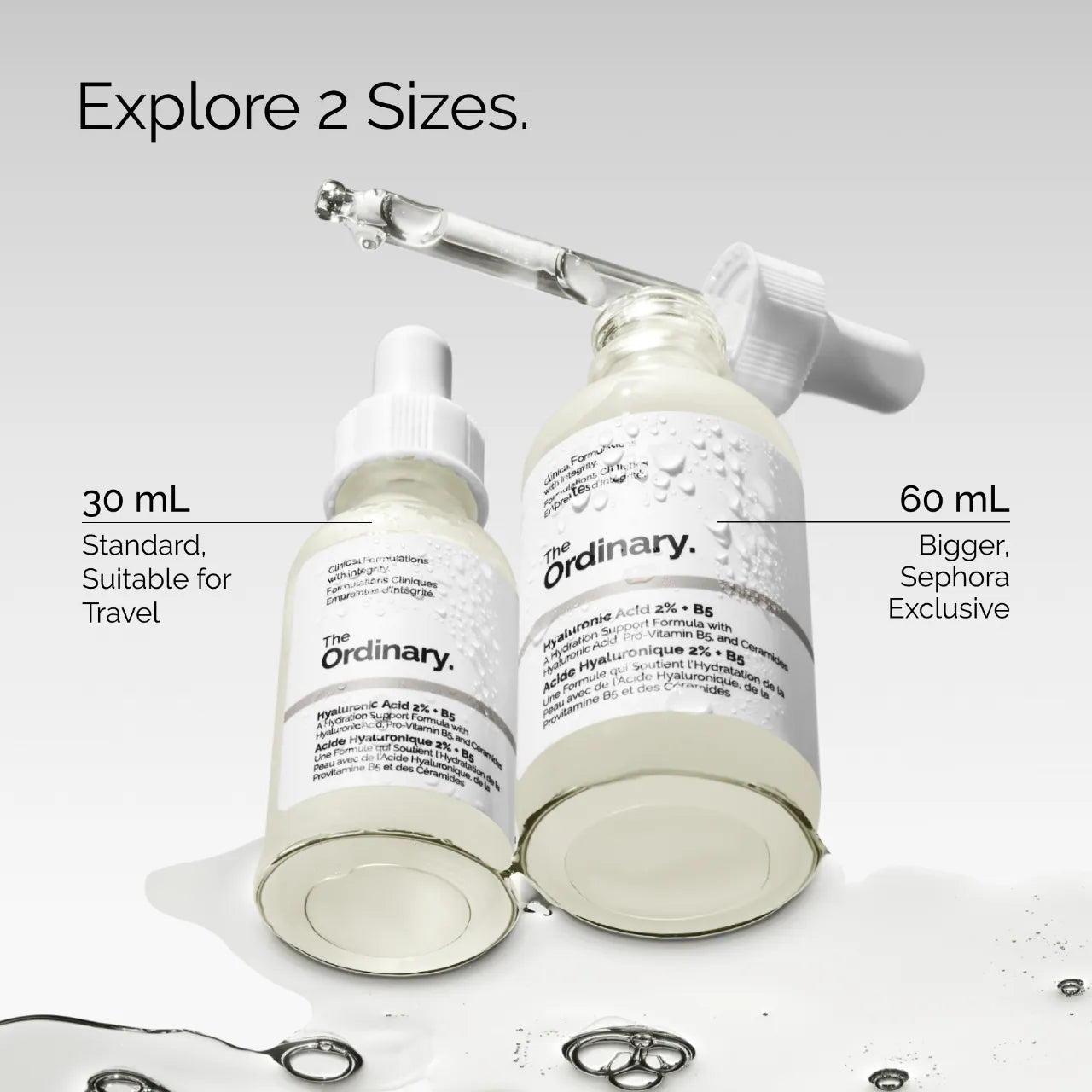 The Ordinary Acide Hyaluronique 2% + B5 - Sérum Hydratant