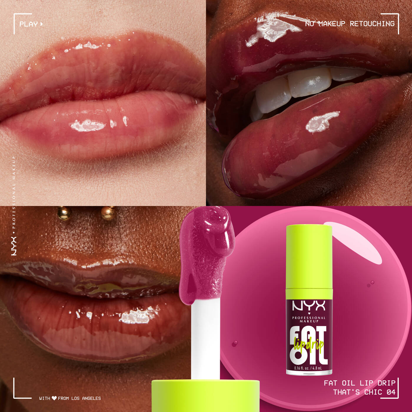 Nyx lip fat oil lip comb