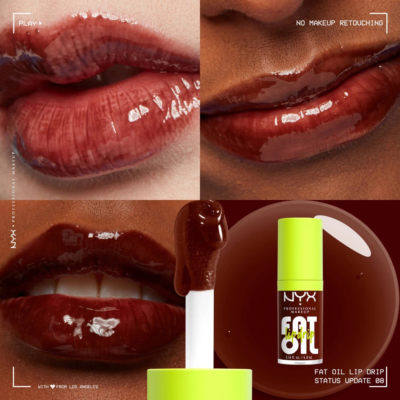 Nyx lip fat oil lip comb