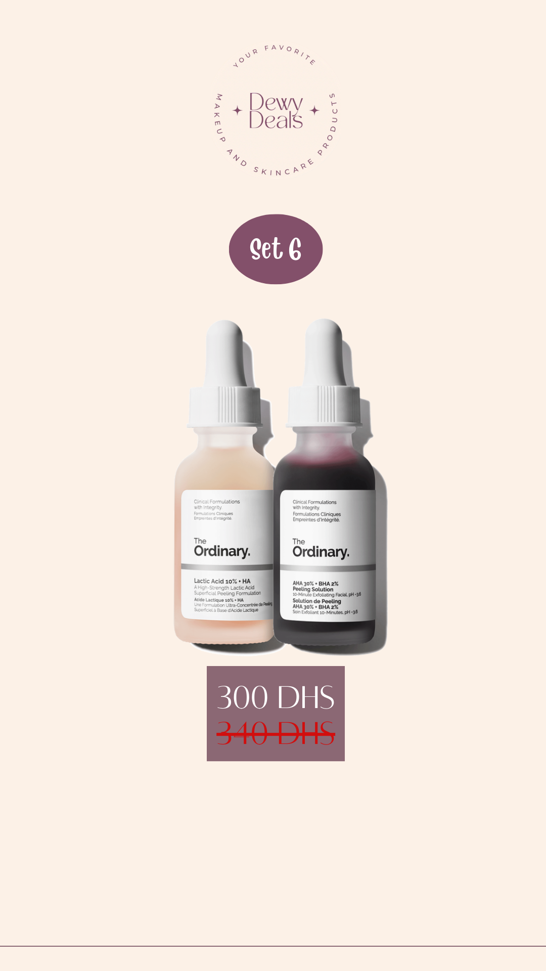 The ordinary - Saver sets