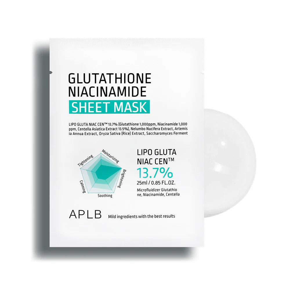 APLB - Gluthathione Niacinamide Sheet Mask