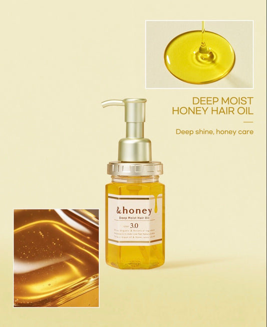 &honey Deep Moist Hair Oil - Argan Oil and Honey