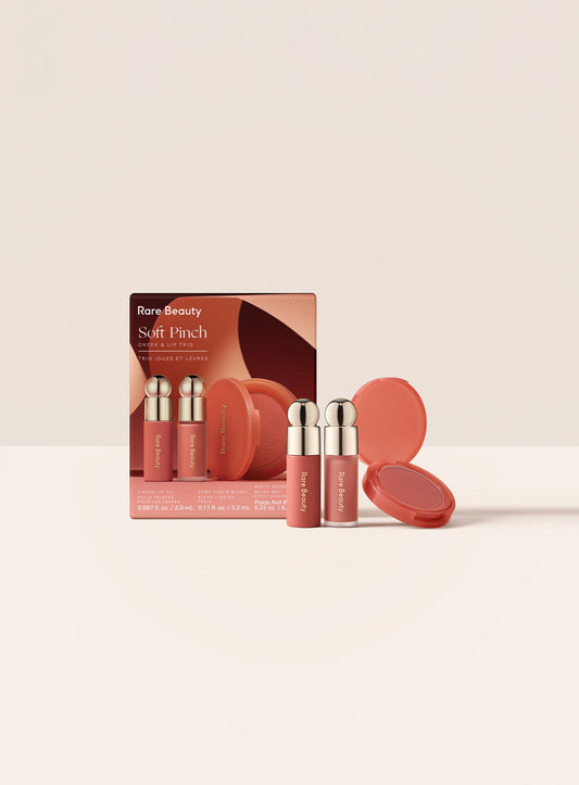 Rare beauty Soft Pinch cheek and lip trio (valeur 800dhs)