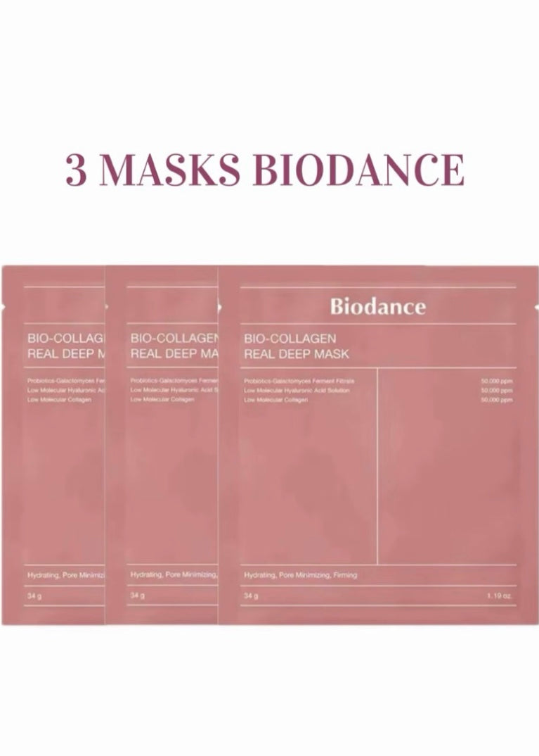 3 Biodance Masks