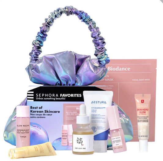 Sephora favorites - Best of Korean Skincare (valeur réelle 1400 dhs)